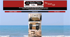 Desktop Screenshot of ladolcevitavillas.com